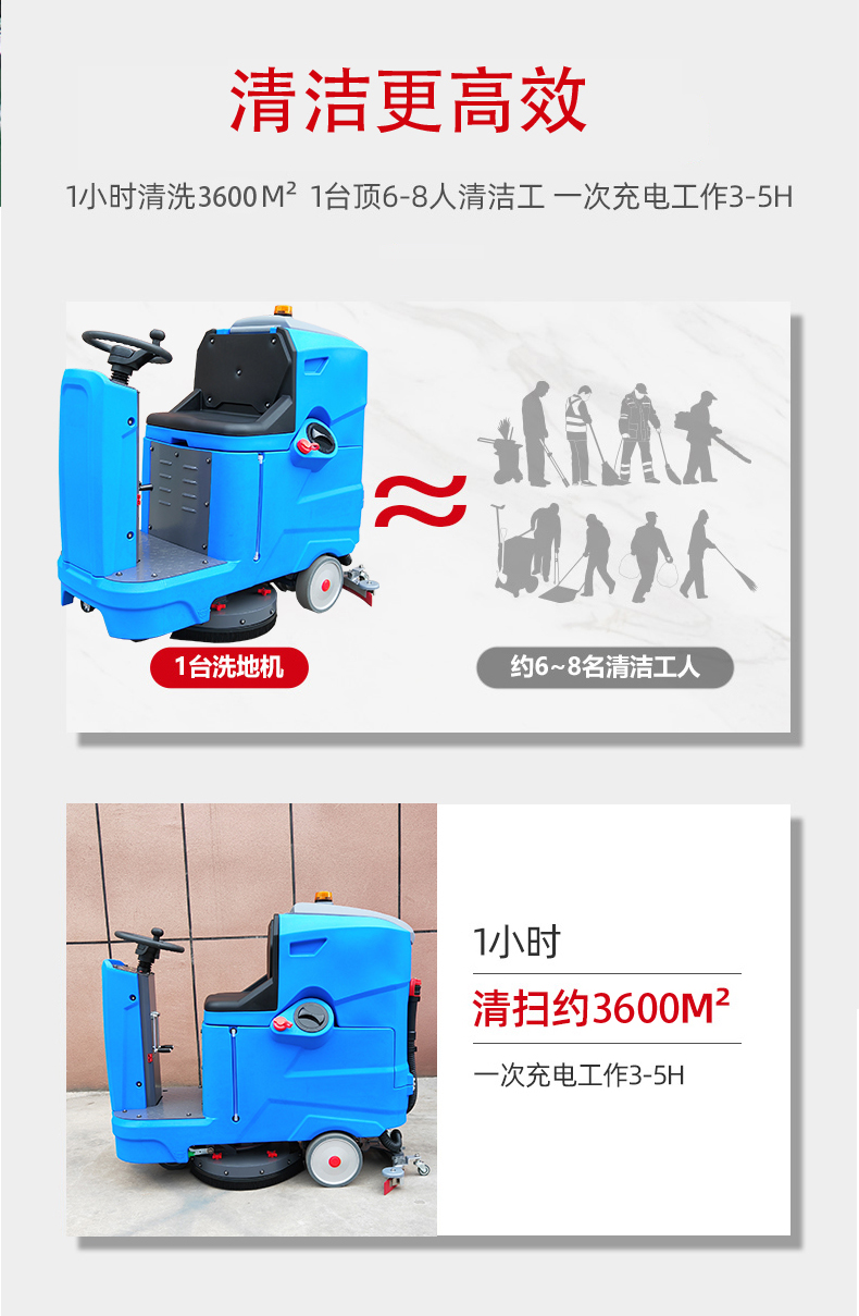 乌鲁木齐驾驶式洗地机更适合用在高铁站